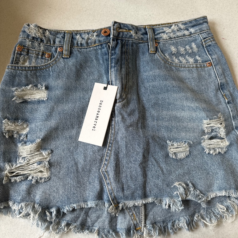 Jean skirt